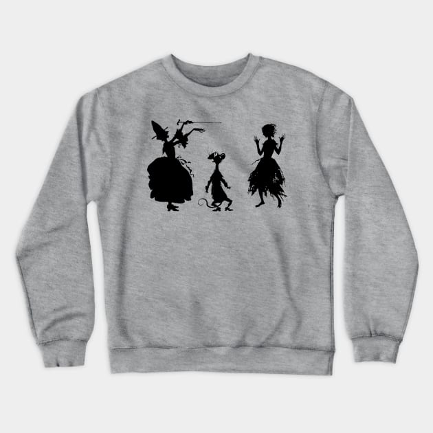 Arthur Rackham Cinderella Magic Crewneck Sweatshirt by Pixelchicken